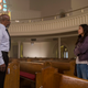 Reg E. Cathey and Rosario Dawson